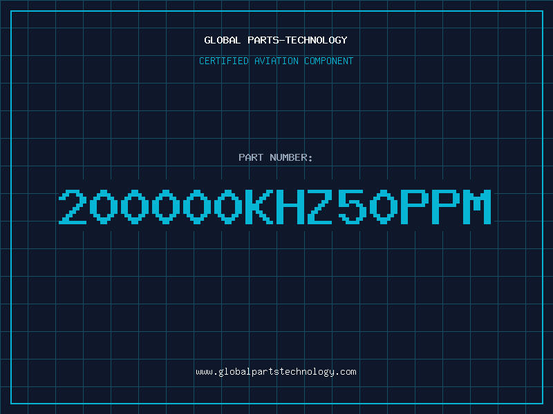 Aviation Part 200000KHZ50PPM