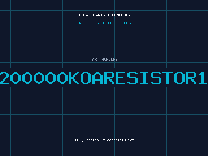 Aviation Part 200000KOARESISTOR1