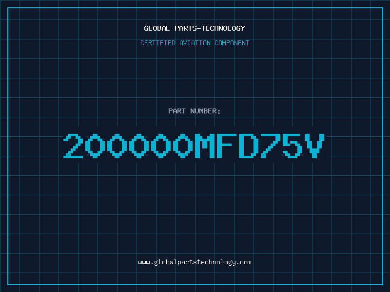 Aviation Part 200000MFD75V