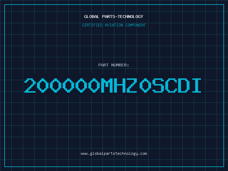 Aviation Part 200000MHZ0SCDI
