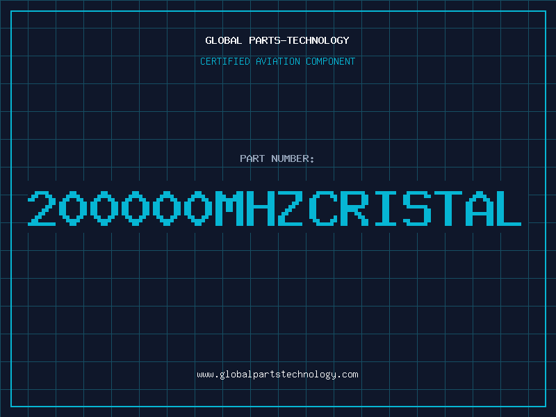 Aviation Part 200000MHZCRISTAL