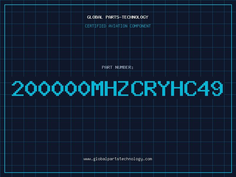 Aviation Part 200000MHZCRYHC49