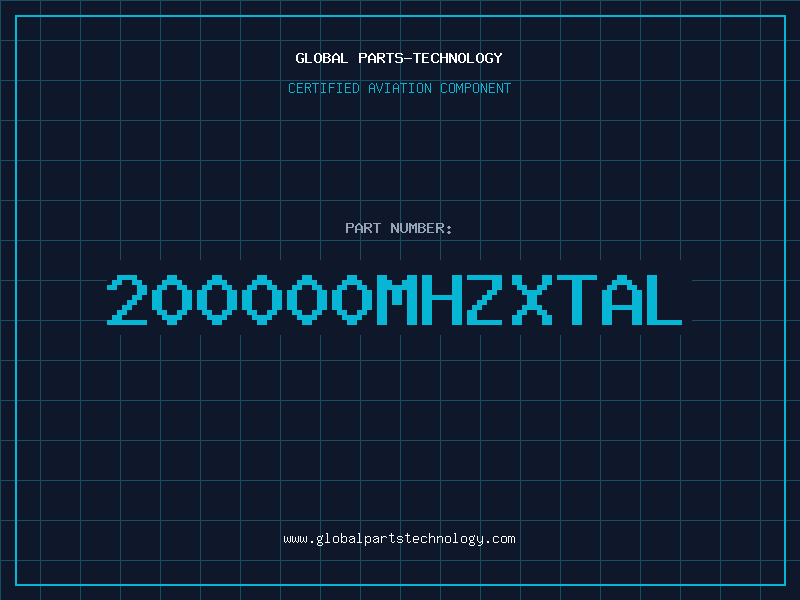 Aviation Part 200000MHZXTAL