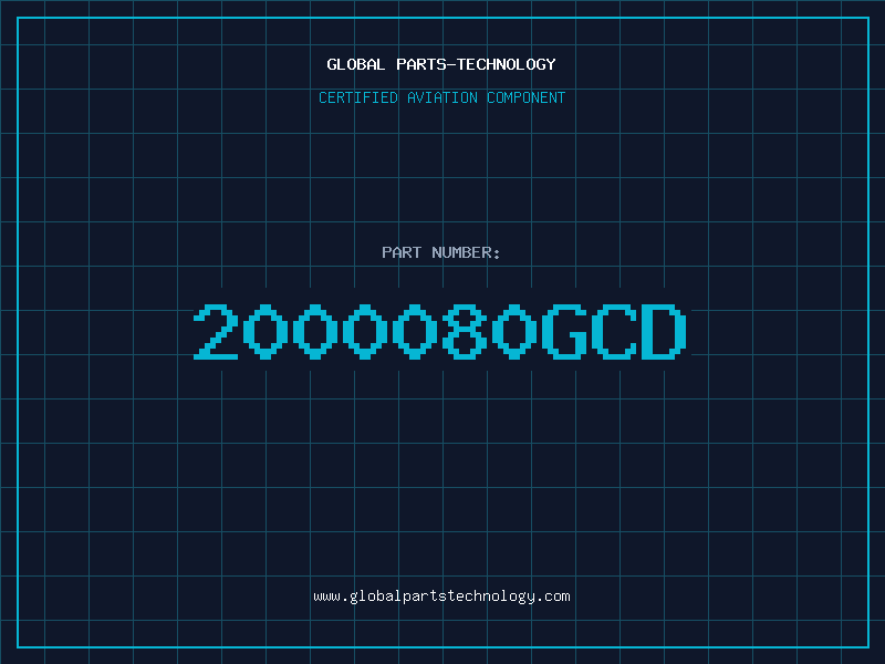 Aviation Part 2000080GCD