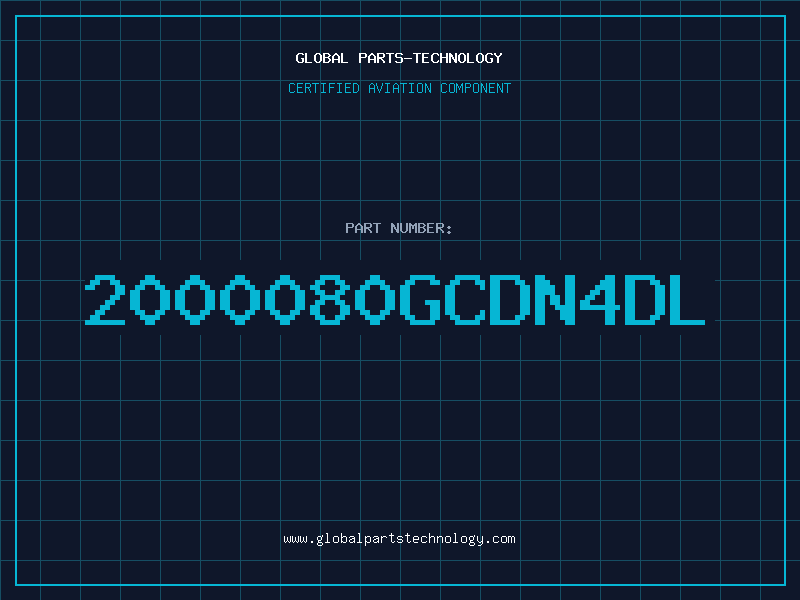 Aviation Part 2000080GCDN4DL