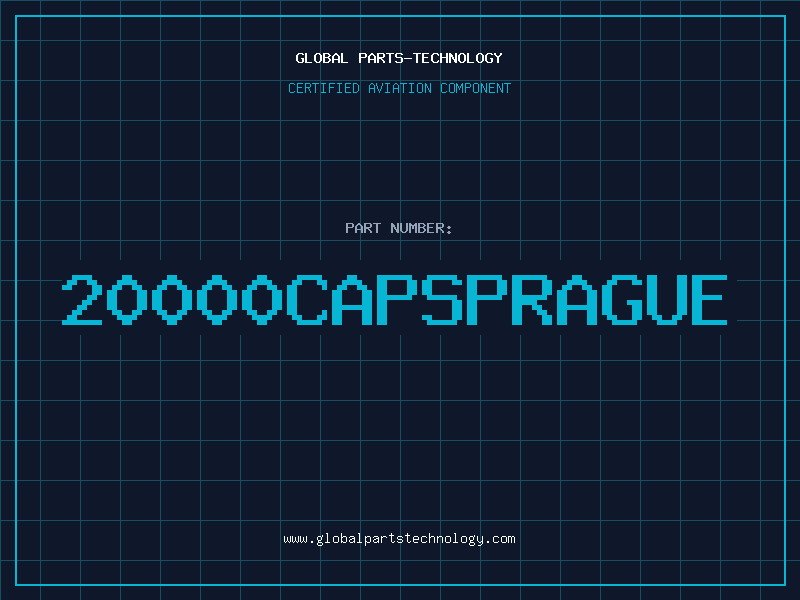 Aviation Part 20000CAPSPRAGUE