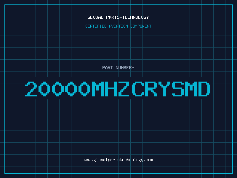 Aviation Part 20000MHZCRYSMD