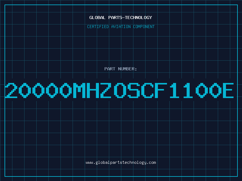 Aviation Part 20000MHZOSCF1100E