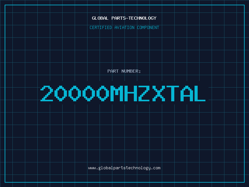 Aviation Part 20000MHZXTAL
