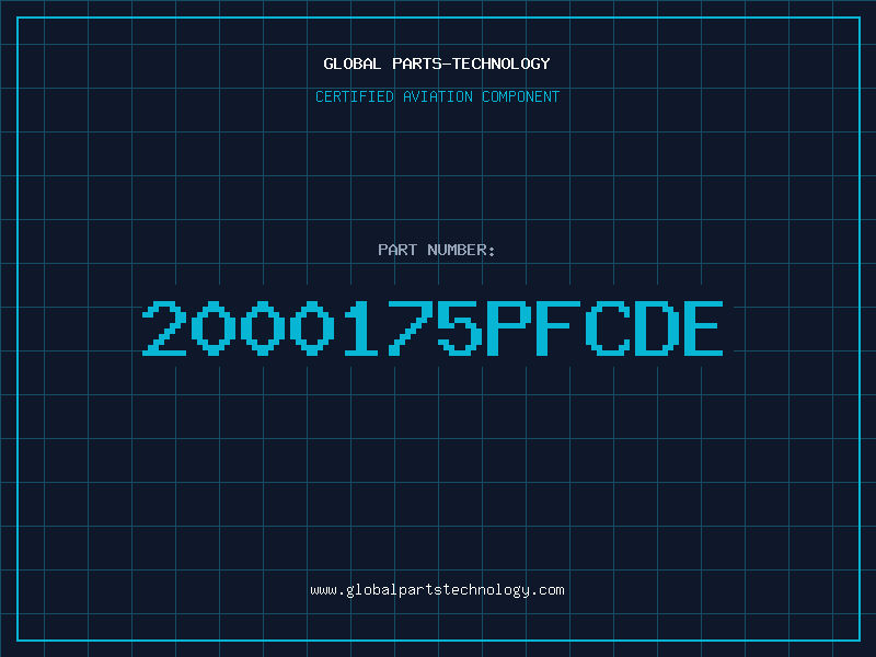 Aviation Part 2000175PFCDE