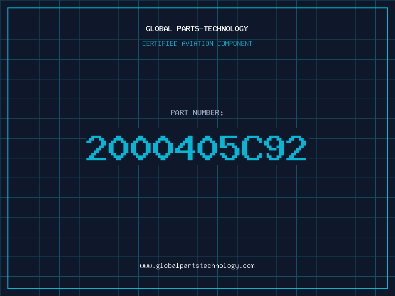 Aviation Part 2000405C92