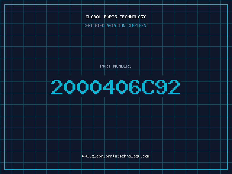 Aviation Part 2000406C92