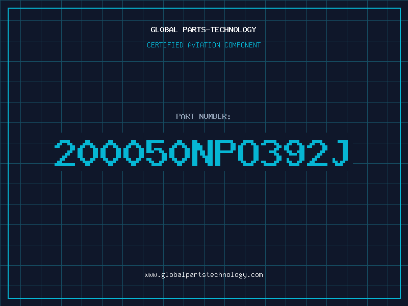 Aviation Part 200050NPO392J