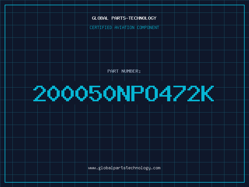 Aviation Part 200050NPO472K