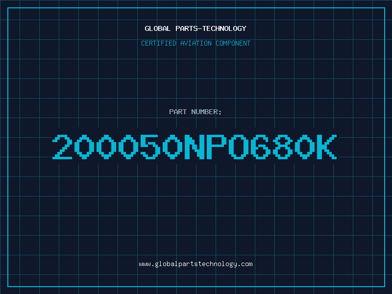 Aviation Part 200050NPO680K