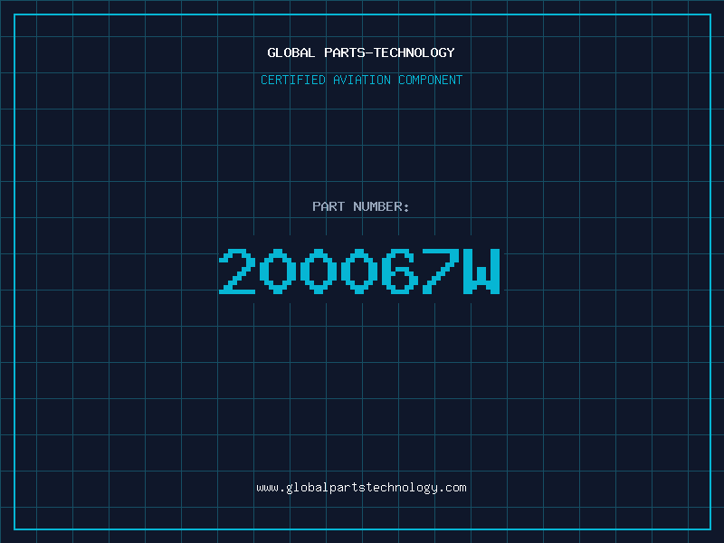 Aviation Part 200067W