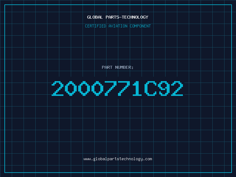 Aviation Part 2000771C92