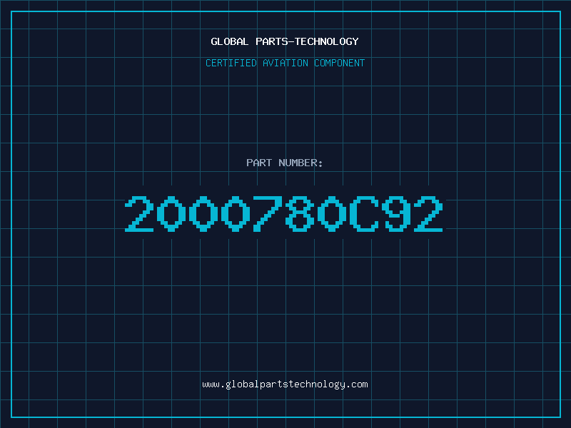 Aviation Part 2000780C92