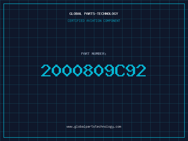 Aviation Part 2000809C92