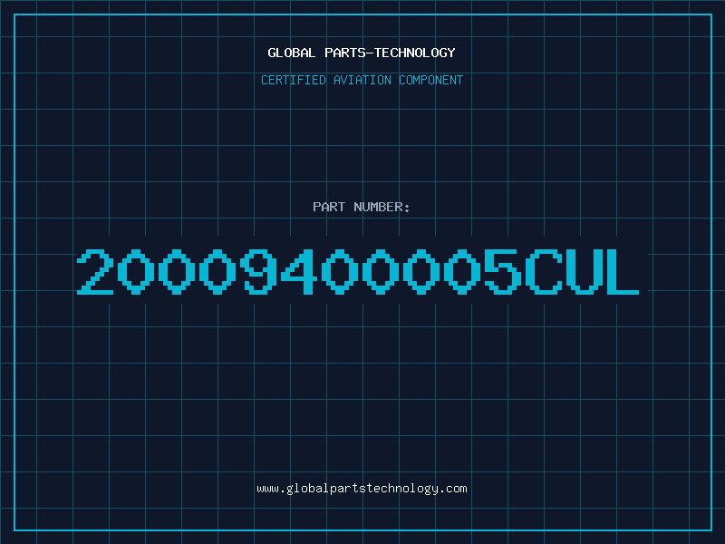 Aviation Part 20009400005CUL