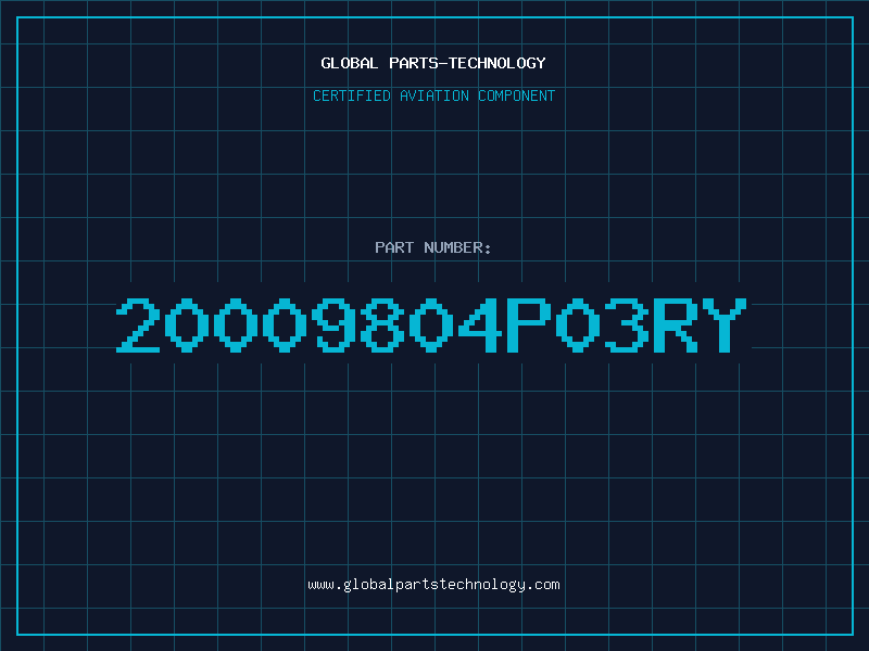 Aviation Part 20009804P03RY