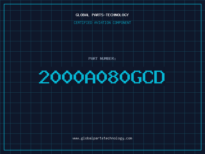 Aviation Part 2000A080GCD