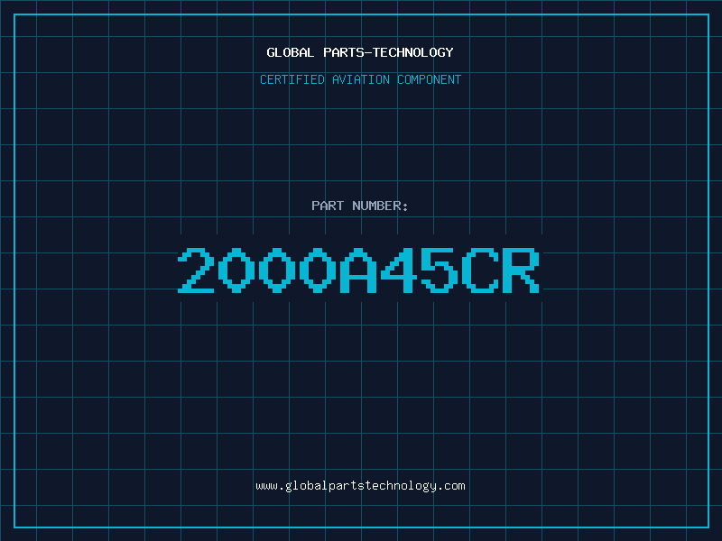 Aviation Part 2000A45CR