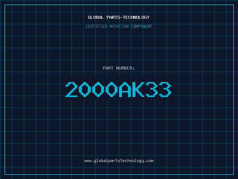 Aviation Part 2000AK33