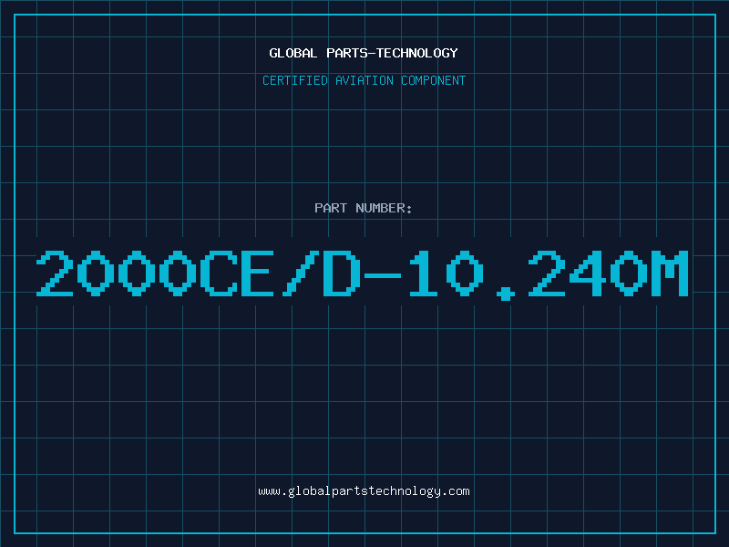 Aviation Part 2000CE/D-10.240M