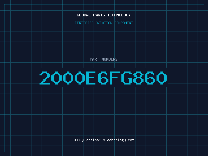 Aviation Part 2000E6FG860