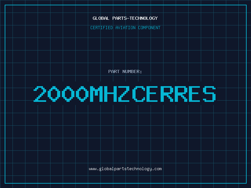 Aviation Part 2000MHZCERRES