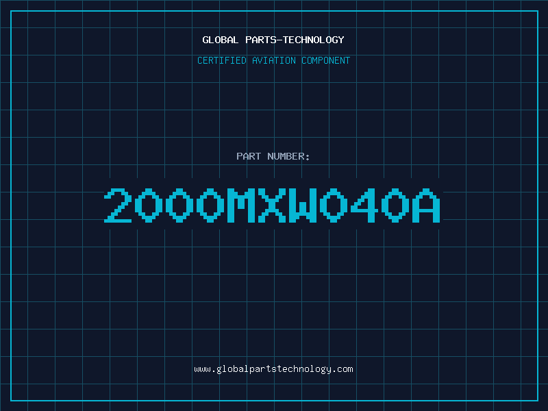 Aviation Part 2000MXW040A
