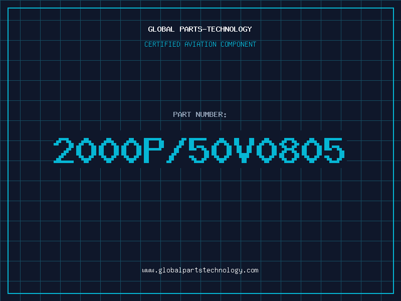 Aviation Part 2000P/50V0805