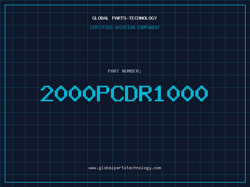 Aviation Part 2000PCDR1000