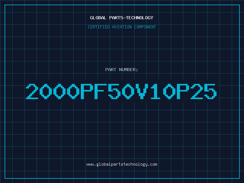 Aviation Part 2000PF50V10P25