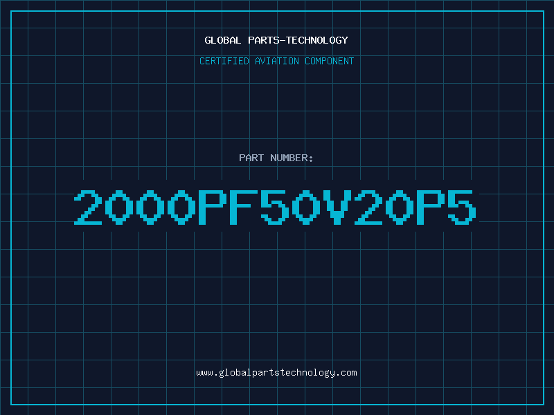 Aviation Part 2000PF50V20P5