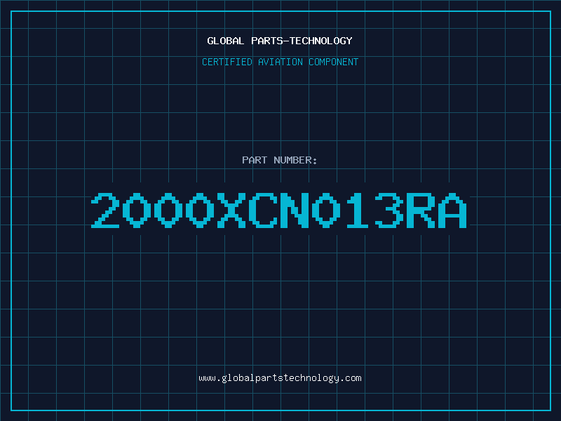 Aviation Part 2000XCN013RA
