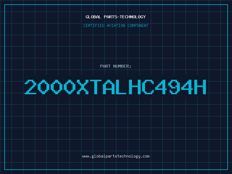 Aviation Part 2000XTALHC494H