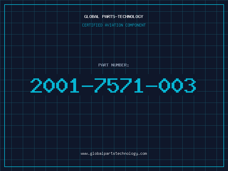 Aviation Part 2001-7571-003