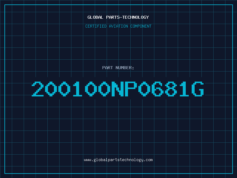 Aviation Part 200100NP0681G