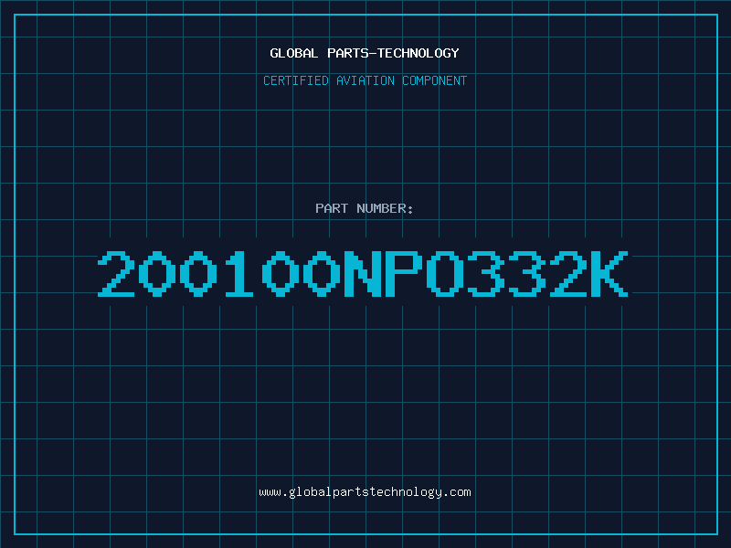 Aviation Part 200100NPO332K