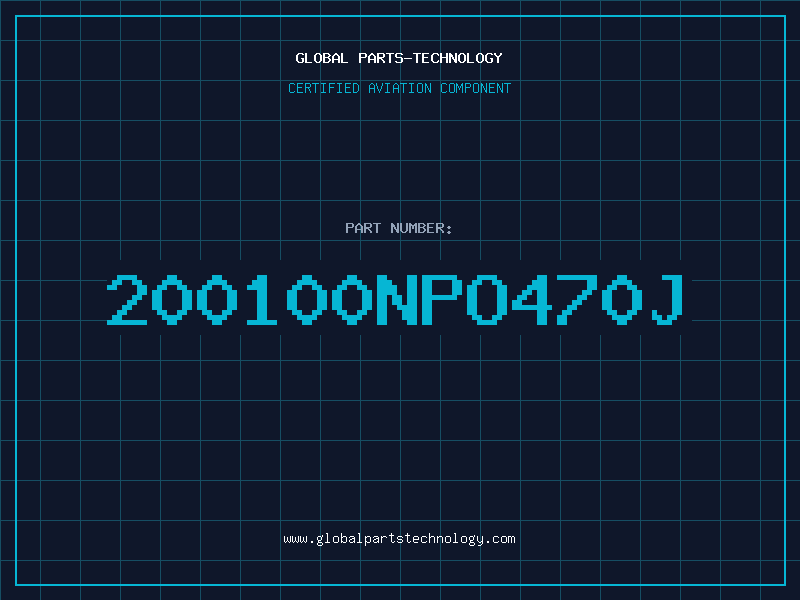 Aviation Part 200100NPO470J