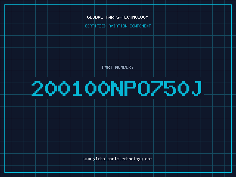 Aviation Part 200100NPO750J