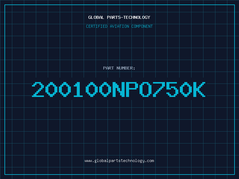 Aviation Part 200100NPO750K