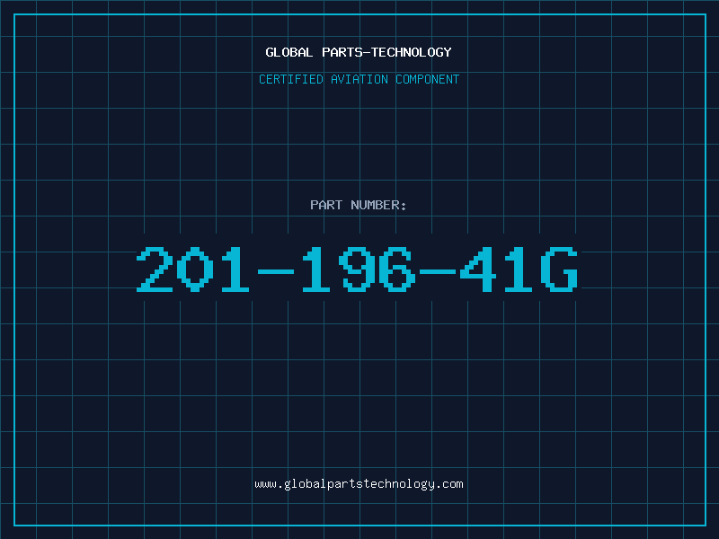Aviation Part 201-196-41G