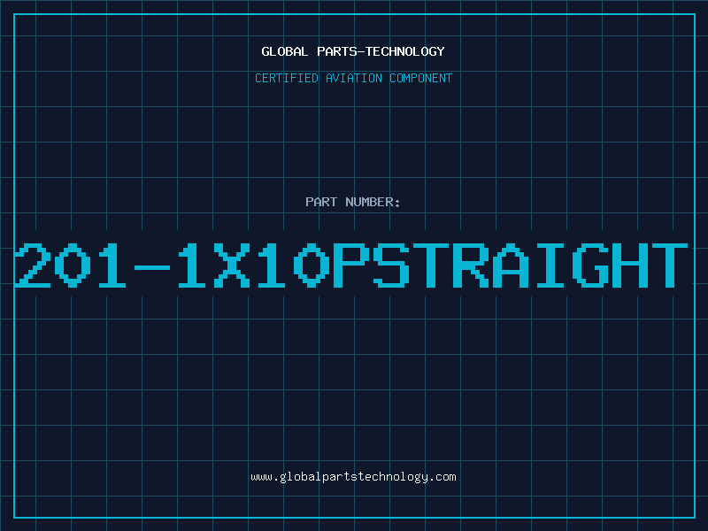 Aviation Part 201-1X10PSTRAIGHT
