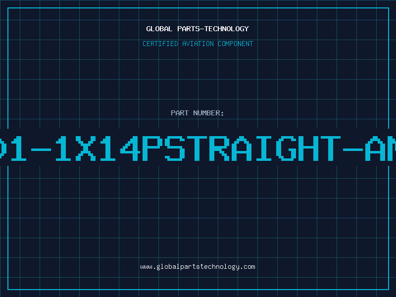 Aviation Part 201-1X14PSTRAIGHT-AMM