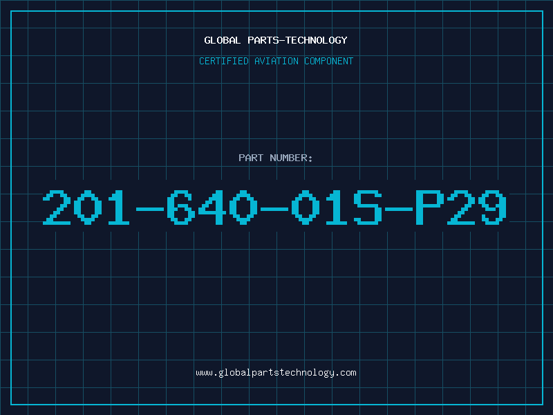 Aviation Part 201-640-01S-P29