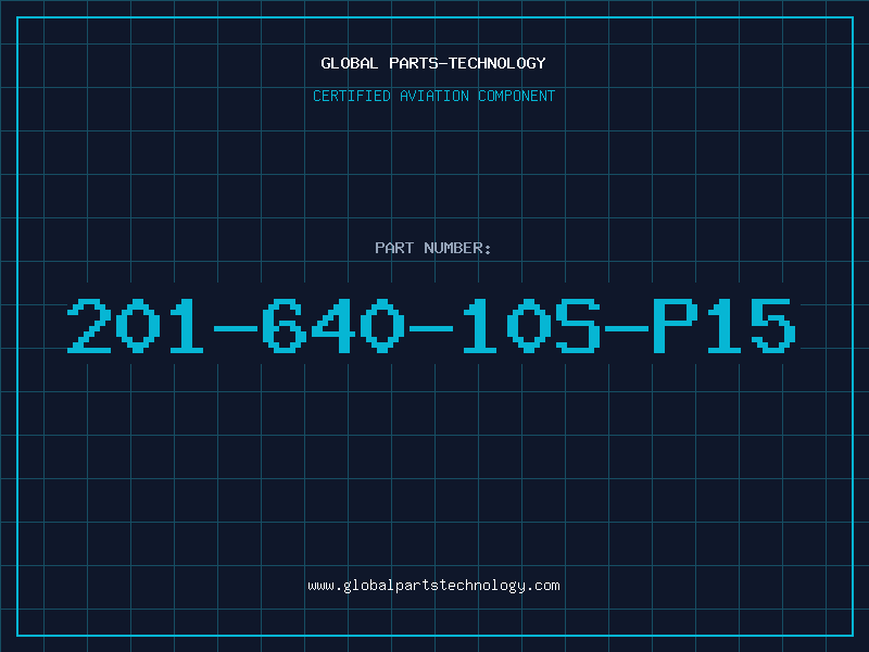 Aviation Part 201-640-10S-P15