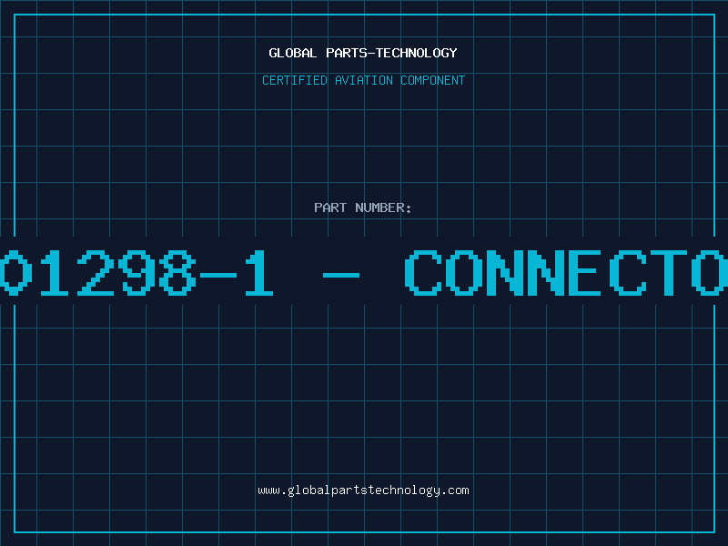 Aviation Part 201298-1 - CONNECTOR
